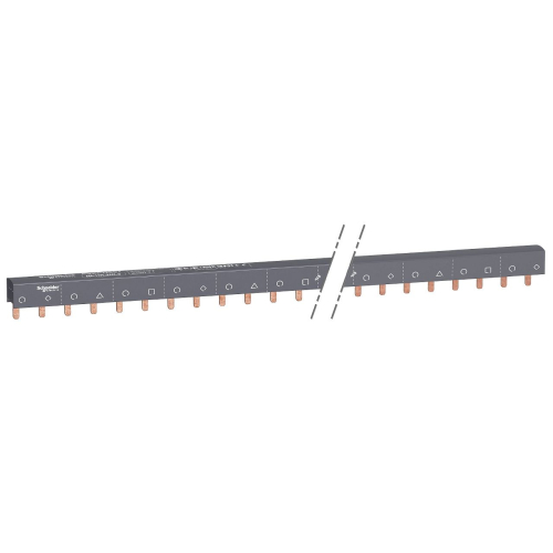 Acti9 iC60 - peigne à dents - 3 x N+P - 100A - 57 modules de 18mm-A9XPH557-3606480485190-SCHNEIDER ELECTRIC FRANCE