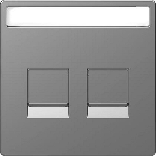 D-Life - enjoliveur prise support double RJ45 compatible keystone - acier-MTN4564-6036-3606480890031-SCHNEIDER ELECTRIC FRANCE