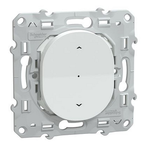 Wiser Ovalis - interrupteur volet-roulant - 4A - zigbee - Blanc-S320567W-3606482163416-SCHNEIDER ELECTRIC FRANCE