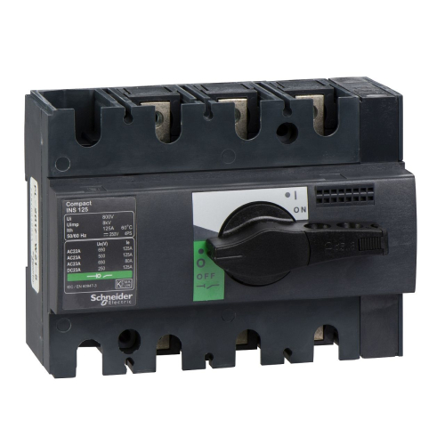 interrupteursectionneur Interpact INS125 3P 125 A-28910-3303430289104-SCHNEIDER ELECTRIC FRANCE