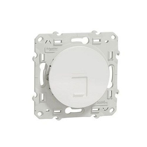 Odace, prise RJ45 Blanc, grade 1 (téléphone) cat. 5 UTP, à vis-S520471-3606480319143-SCHNEIDER ELECTRIC FRANCE