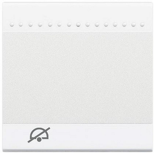 Manette Livinglight avec symbole Ne Pas Déranger 2 modules - blanc-N4915M2DD-8005543502068-BTICINO