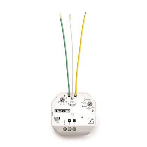 Tyxia 2700  Emetteur micromodule encastrable radio 2 voies multifonction-TYXIA2700-3513143510963-DELTA DORE