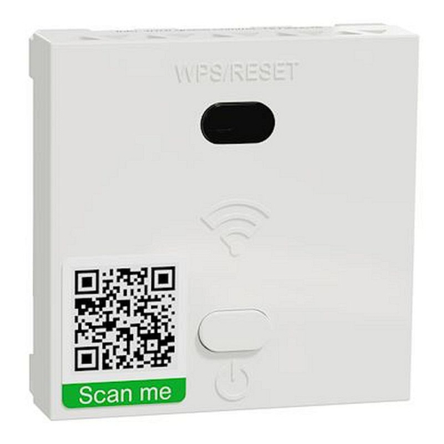 Unica - wifi répéteur - 300Mb/s 2.4 GHz - 2 mod - méca seul bornier vis - blanc-NU360518-3606489930943-SCHNEIDER ELECTRIC FRANCE
