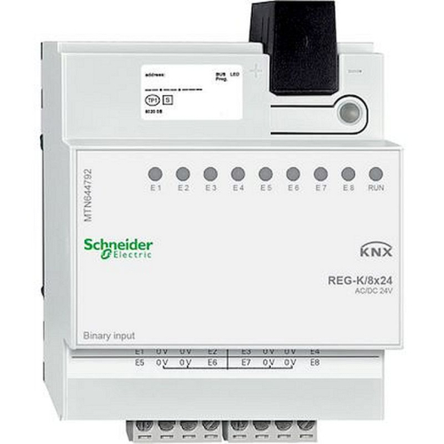 KNX - module d'entrée binaire KNX 8x24V-MTN644792-3606485011684-SCHNEIDER ELECTRIC FRANCE