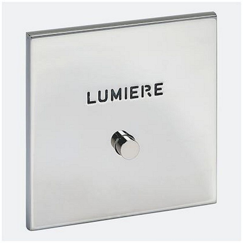 Art d'Arnould univers Epure guichet lumineux avec marquage Lumière -acier miroir-67692-3233620676929-ARNOULD