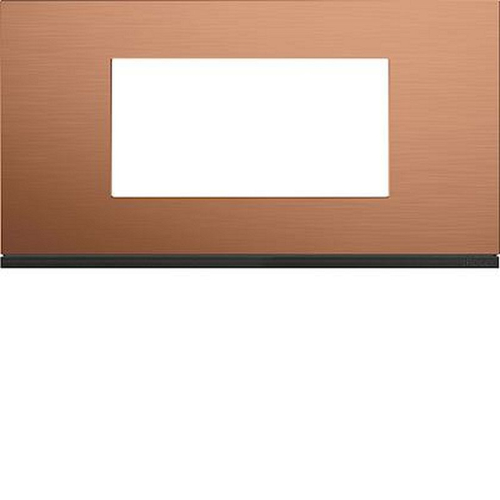 Plaque gallery 4 modules entraxe 71mm matiere copper alu-WXP4604-3250617197779-HAGER