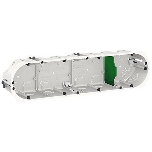 Multifix - boîte d'encastrement - D= 67mm - prof 50mm - 4 postes entraxe 71 mm-IMT35945-3606489550332-SCHNEIDER ELECTRIC FRANCE