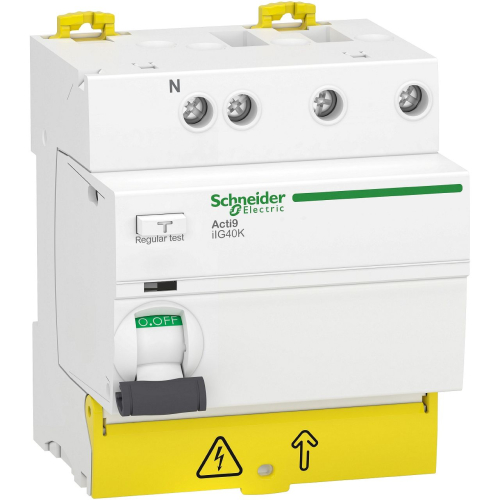 Acti9 iIG40K - interrupteur différentiel tête de groupe - 3P+N 40A 30mA type AC-A9R69740-3606485461977-SCHNEIDER ELECTRIC FRANCE