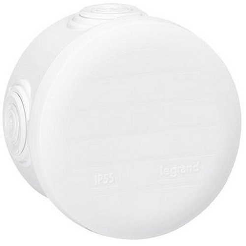 Boîte de dérivation ronde - D=70 mm, ép. 45mm - fermeture par enclipsage - blanc-094515-3245060945152-LEGRAND