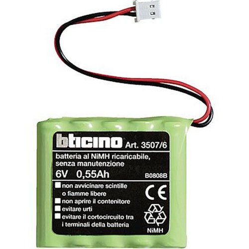 Batterie de rechange MyHOME_Up 6V 0,5Ah-3507/6-8012199081656-BTICINO