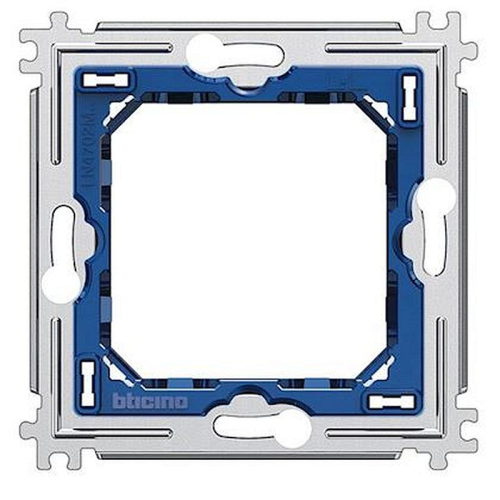 Support à vis pour plaques Livinglight 2 modules-LN4702M-8005543449639-BTICINO