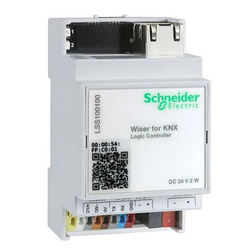 Wiser for KNX - contrôleur logique multi-protocole KNX - Modbus avec serveur Web-LSS100100-3606480595998-SCHNEIDER ELECTRIC FRANCE