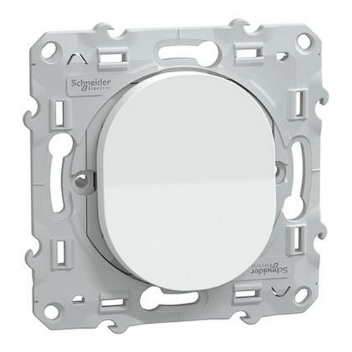 Ovalis - bouton poussoir à fermeture - 10A    Blanc-S320206-3606482162228-SCHNEIDER ELECTRIC FRANCE