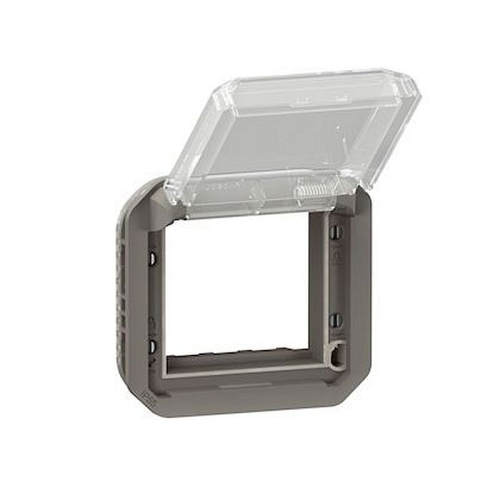 Adaptateur Plexo à volet transparent pour Mosaic - composable anthracite-069880L-3414971904460-LEGRAND