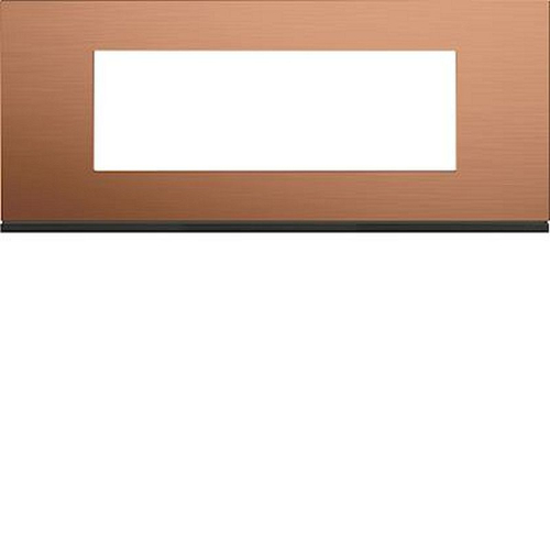 Plaque gallery 6 modules entraxe 57mm matiere copper alu-WXP4606-3250617197793-HAGER