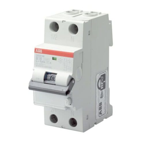 Disjoncteur Différentiel (DS201L) 1P+N 4,5/6Ka C-10A 300mA Ac-2CSR245041R3104-8012542162605-ABB