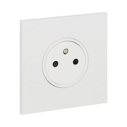 Art d'Arnould univers Epure prise de courant 2P+T 16A 250V - blanc satin-67931-3233620679319-ARNOULD