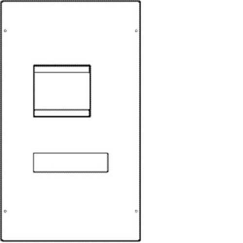 Kit d'équipement isolant pour BM avec dif h400-630 l250 h600 vertical-UC444H-3250616133129-HAGER