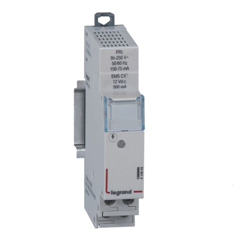 Alimentation modulaire EMS CX³ 500mA 12V= stabilisé - 1 module-414945-3414970805249-LEGRAND