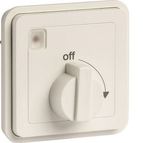 cubyko Minuterie bouton rotatif associable blanc IP55-WNA009B-3250617175098-HAGER