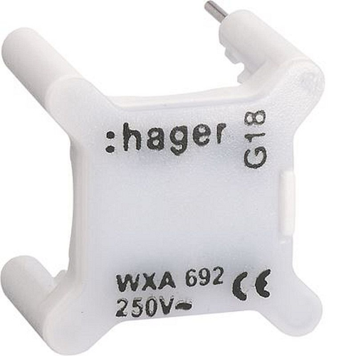 Voyant pour interrupteur gallery 230V blanc-WXA692-3250617190558-HAGER