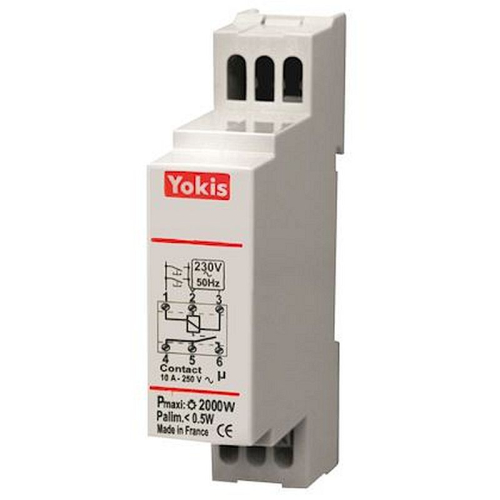 Télérupteur modulaire 2000W-MTR2000M-3760054543607-YOKIS