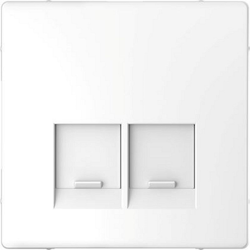 D-Life - enjoliveur pour prise double RJ45 Actassi S-One - blanc lotus-MTN4572-6035-3606480890352-SCHNEIDER ELECTRIC FRANCE