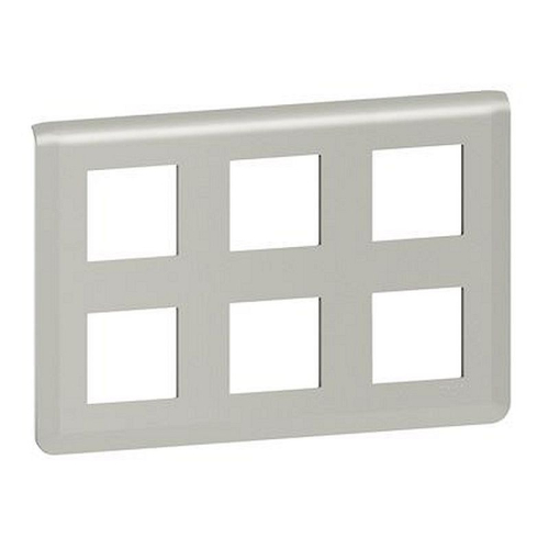 Plaque de finition Mosaic pour 2x3x2 modules alu-079332L-3414971580336-LEGRAND