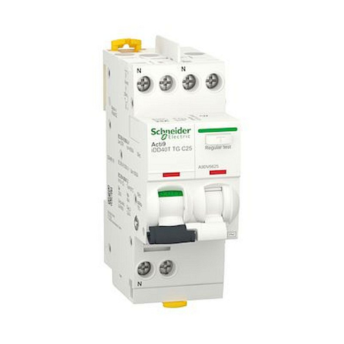 Acti9 iDD40T - disjoncteur différentiel tête de groupe - 1P+N C 25A 6kA 300mA AC-A9DV6625-3606481382429-SCHNEIDER ELECTRIC FRANCE