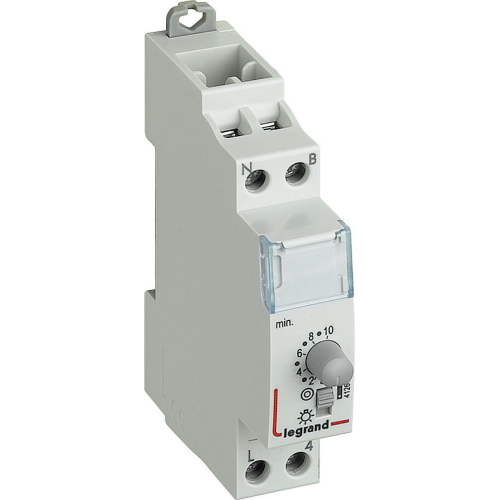 Minuterie modulaire 230V~ 50Hz et 60Hz - sortie 16A 250V~ - 1 module-412602-3245064126021-LEGRAND