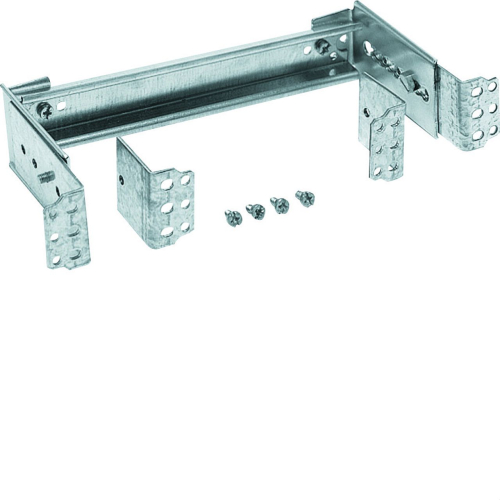 Rail DIN règlable univers 1 travée pour largeur 250mm-UZ01B3-3250616364196-HAGER