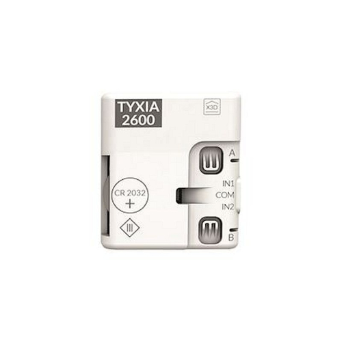 Tyxia 2600  Emetteur nanomodule  2 voies alimenté par pile-TYXIA2600-3513140005066-DELTA DORE