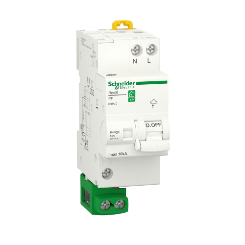 Resi9 - parafoudre combi - 10kA - 1P+N avec accessoires-R9PLC-3606481176592-SCHNEIDER ELECTRIC FRANCE