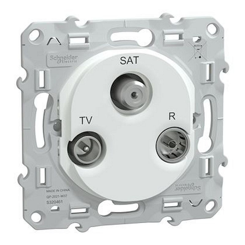 Ovalis - prise TV-R-SAT - Blanc-S320461-3606482162839-SCHNEIDER ELECTRIC FRANCE