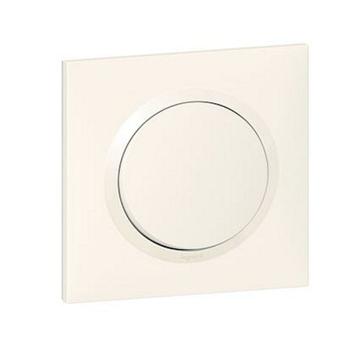 Poussoir dooxie one 6A 250V~ avec plaque carrée blanche et griffes-600705-3414971007024-LEGRAND