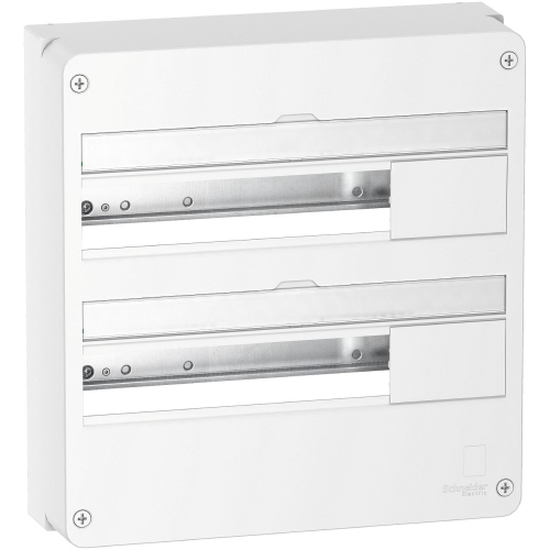 Resi9 - Coffret en saillie Blanc (RAL 9003)- 2 rangées de 18 modules-R9H18402-3606480927966-SCHNEIDER ELECTRIC FRANCE