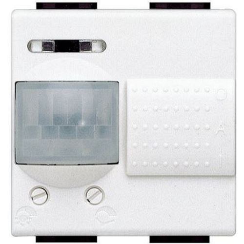 Détecteur 3 fils avec neutre avec dérogation Livinglight 2 modules - Blanc-N4432-8012199083360-BTICINO