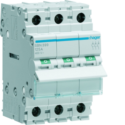 Interrupteur modulaire 3 pôles 125A-SBN399-3250615510341-HAGER