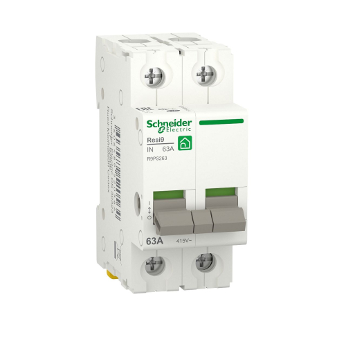 Resi9 - interrupteur-sectionneur 2P 63A-R9PS263-3606489520564-SCHNEIDER ELECTRIC FRANCE