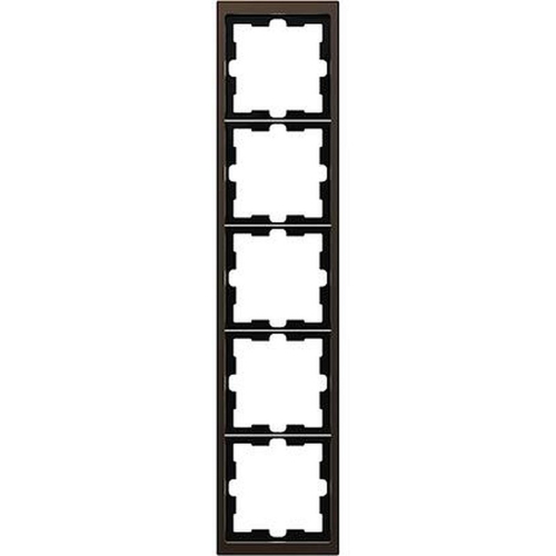 D-Life - cadre de finition - métal - mocca - 5 postes-MTN4050-6552-3606480890918-SCHNEIDER ELECTRIC FRANCE