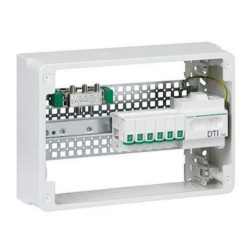 LexCom Home - coffret Grade 2TV basic - 6xRJ45 cat6 - Resi9 18M 1R-VDIR390041-3606481355386-SCHNEIDER ELECTRIC FRANCE