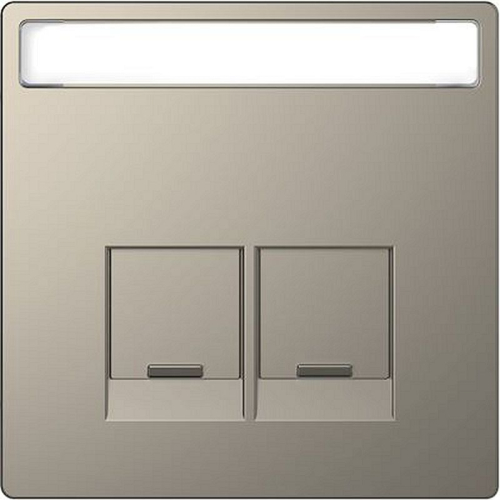 D-Life - enjoliveur prise double RJ45 S-One - porte-étiquette - métal nickel-MTN4574-6050-3606480890116-SCHNEIDER ELECTRIC FRANCE