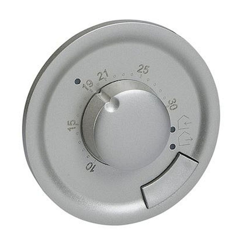 Enjoliveur Céliane pour thermostat d'ambiance - finition titane-068540-3245060685409-LEGRAND