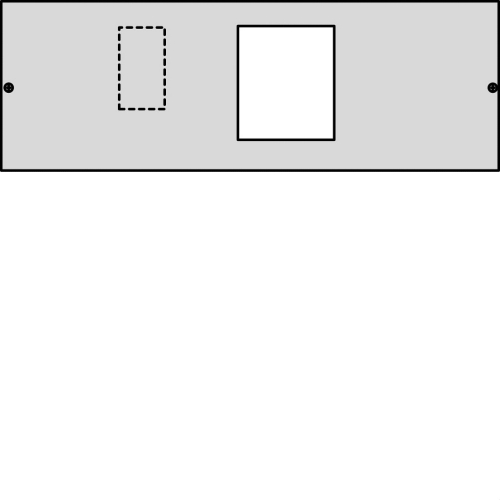 Kit d'équipement isolant pour 2 BM avec-sans dif h400-630 l500 h200 horizontal-UC447H-3250616133143-HAGER