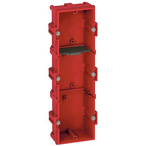 Boîte multiposte Batibox maçonnerie 3 postes ou 6 à 8 modules - profondeur 40mm-080143-3245060801434-LEGRAND