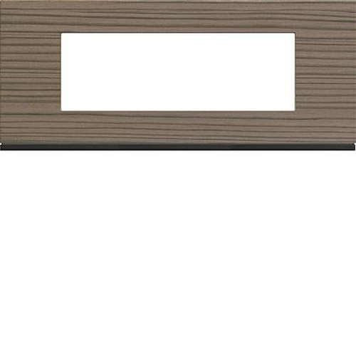 Plaque gallery 6 modules entraxe 57mm matiere grey wood-WXP4806-3250617196536-HAGER