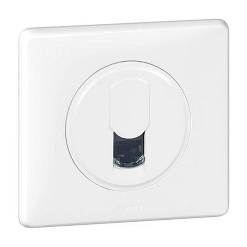 Prise RJ45 multimédia catégorie6 FTP avec plaque Céliane - Blanc-099564-3414970525581-LEGRAND