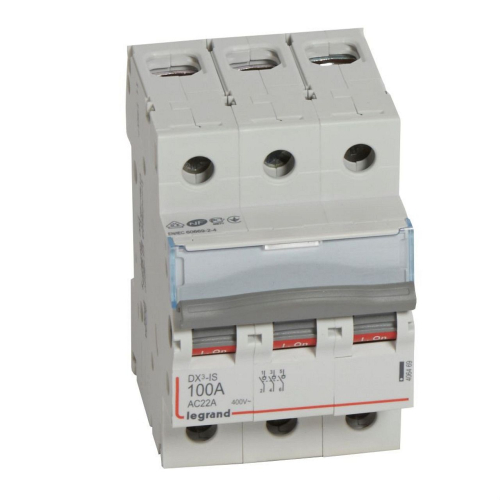 Interrupteur-sectionneur DX³-IS 3P 400V~ - 100A - 3 modules-406469-3245064064699-LEGRAND