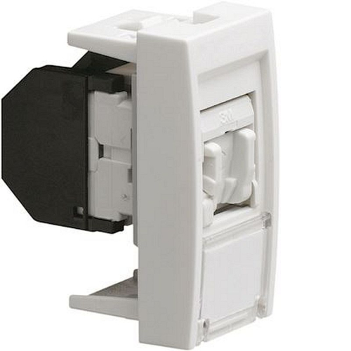 Systo prise RJ45 catégorie 5e FTP pour Grade1 1 module Blanc-WS213-3250617082136-HAGER